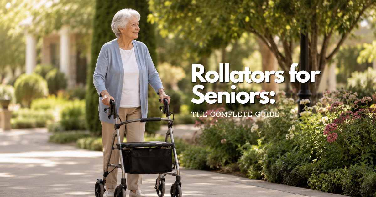 Rollators for Seniors: The Complete Guide