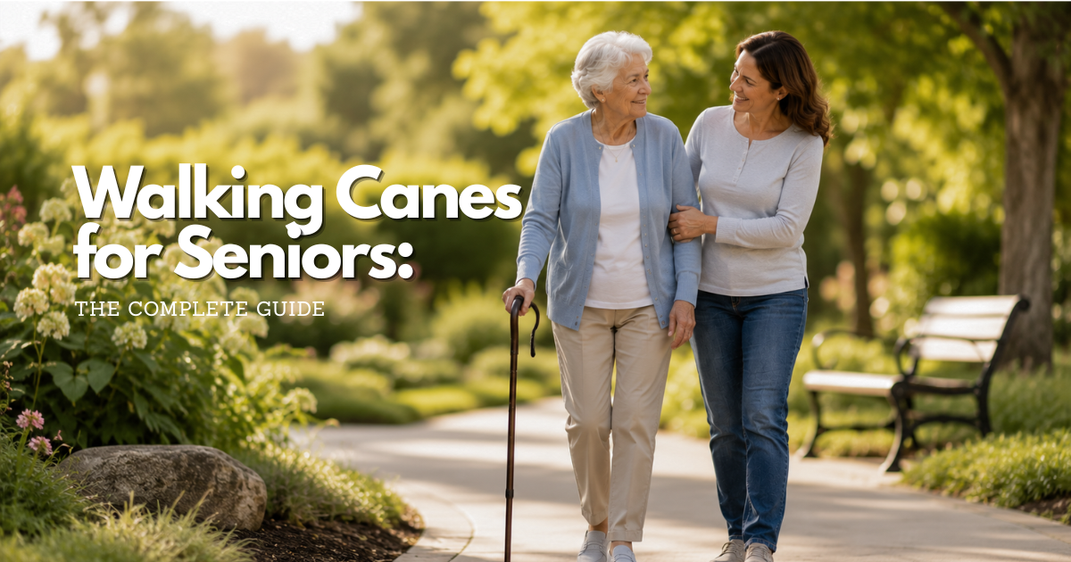 Walking Canes for Seniors: The Complete Guide