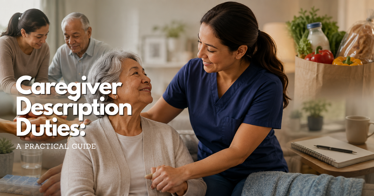 Caregiver Description Duties: A Practical Guide