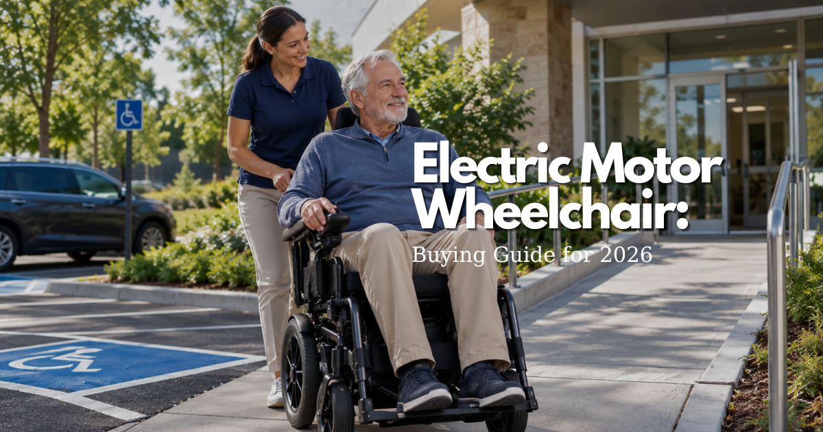 Electric Motor Wheelchair: A Practical Guide