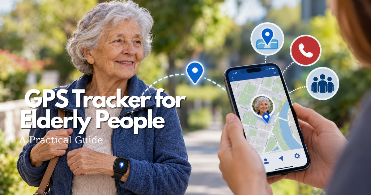 GPS Tracker for Elderly People