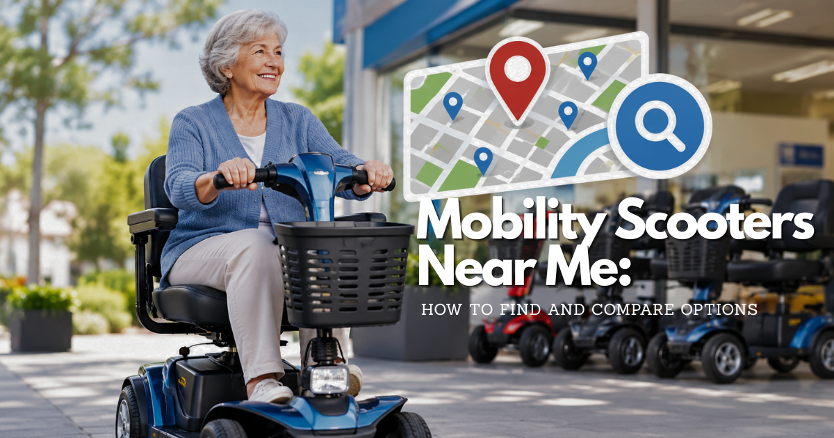 Mobility Scooters Near Me: How to Find and Compare Options