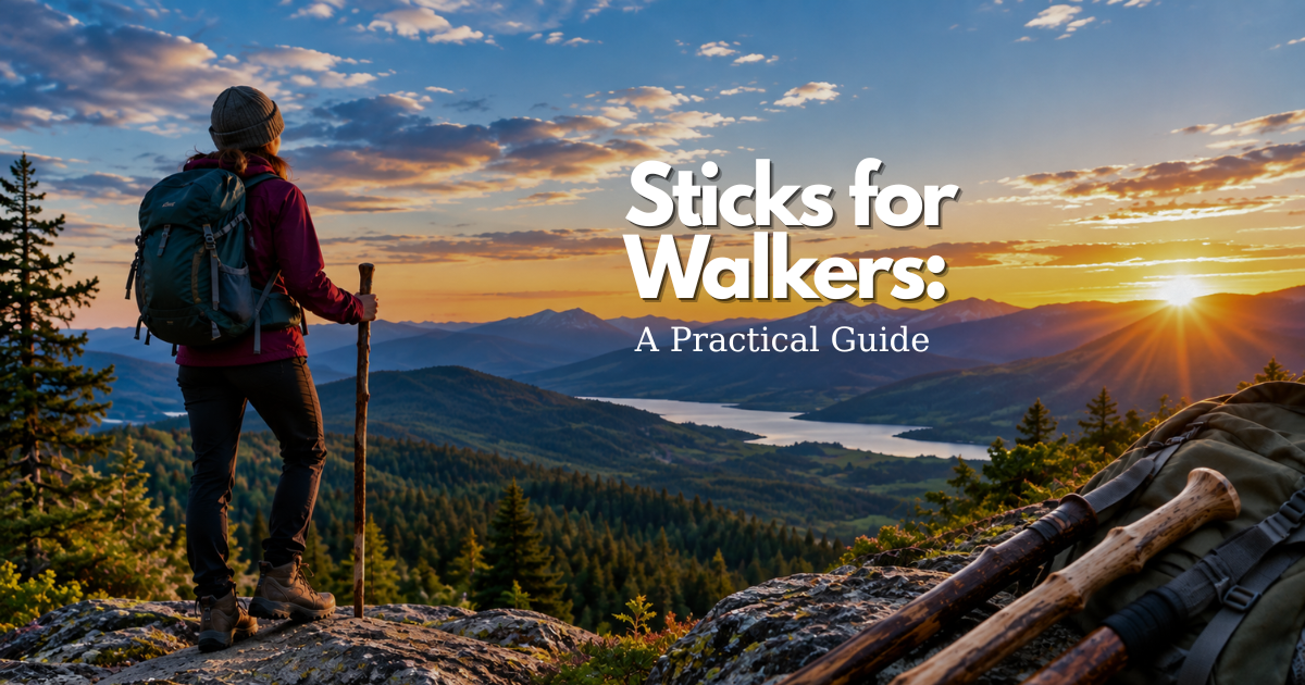 Sticks for Walkers: A Practical Guide