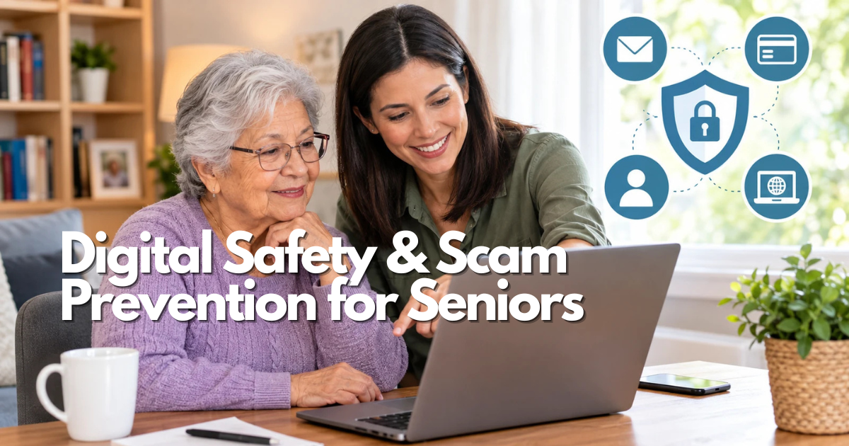 Digital Safety & Scam Prevention for Seniors