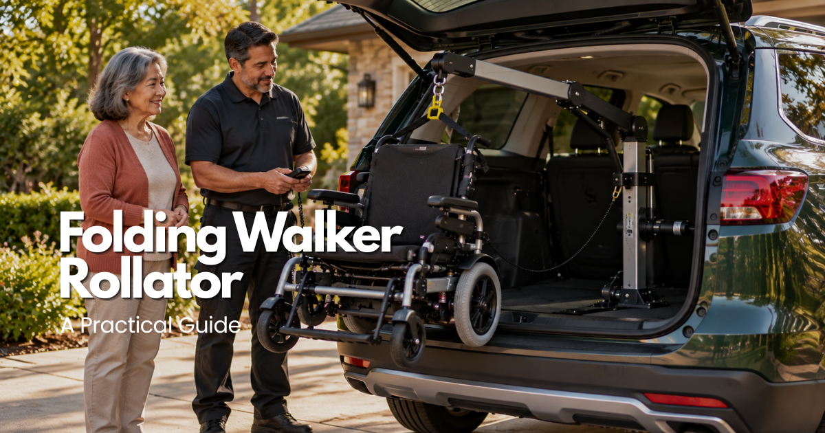 Folding Walker Rollator