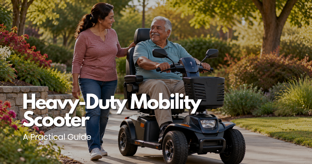 Heavy-Duty Mobility Scooter