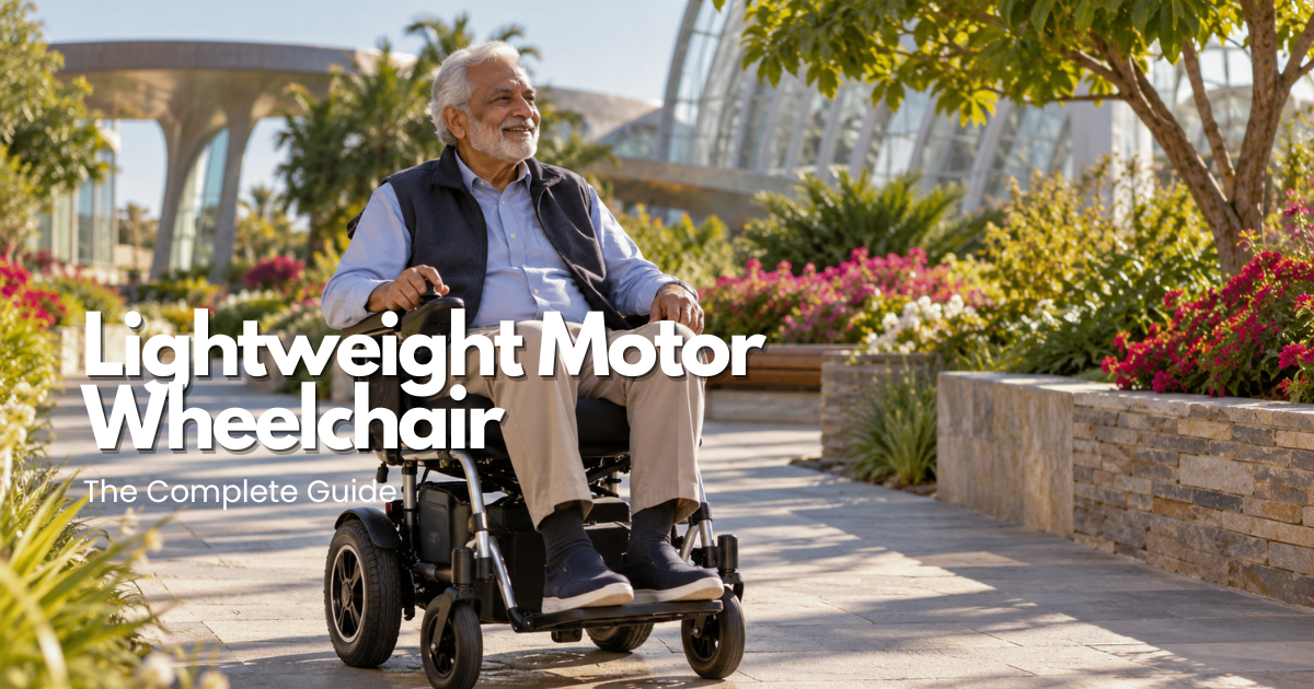 Lightweight Motor Wheelchair