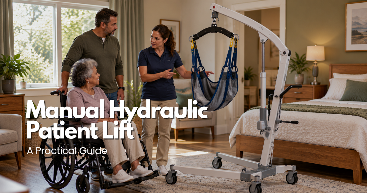 Manual Hydraulic Patient Lift