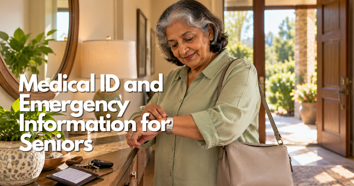 Medical ID and Emergency Information for Seniors