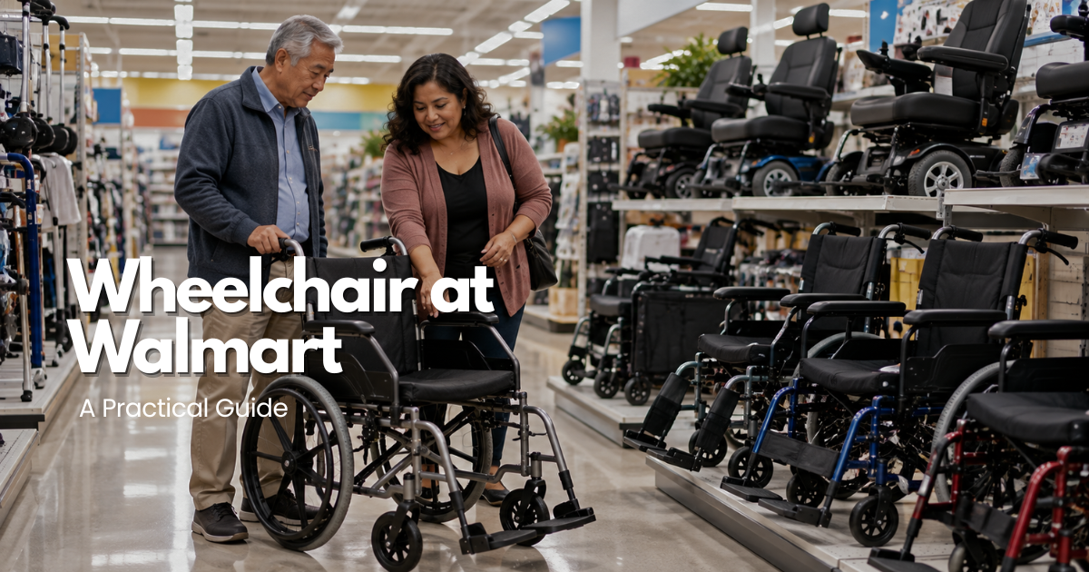 Wheelchair at Walmart